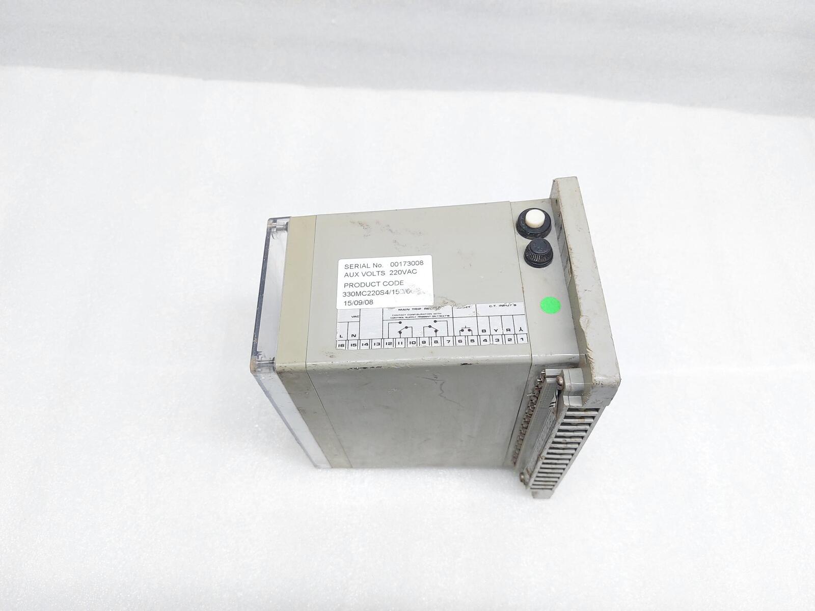 NEW ELEC 330M CRANE MOTOR PROTECION MONITOR 330MC220S4/150/60%