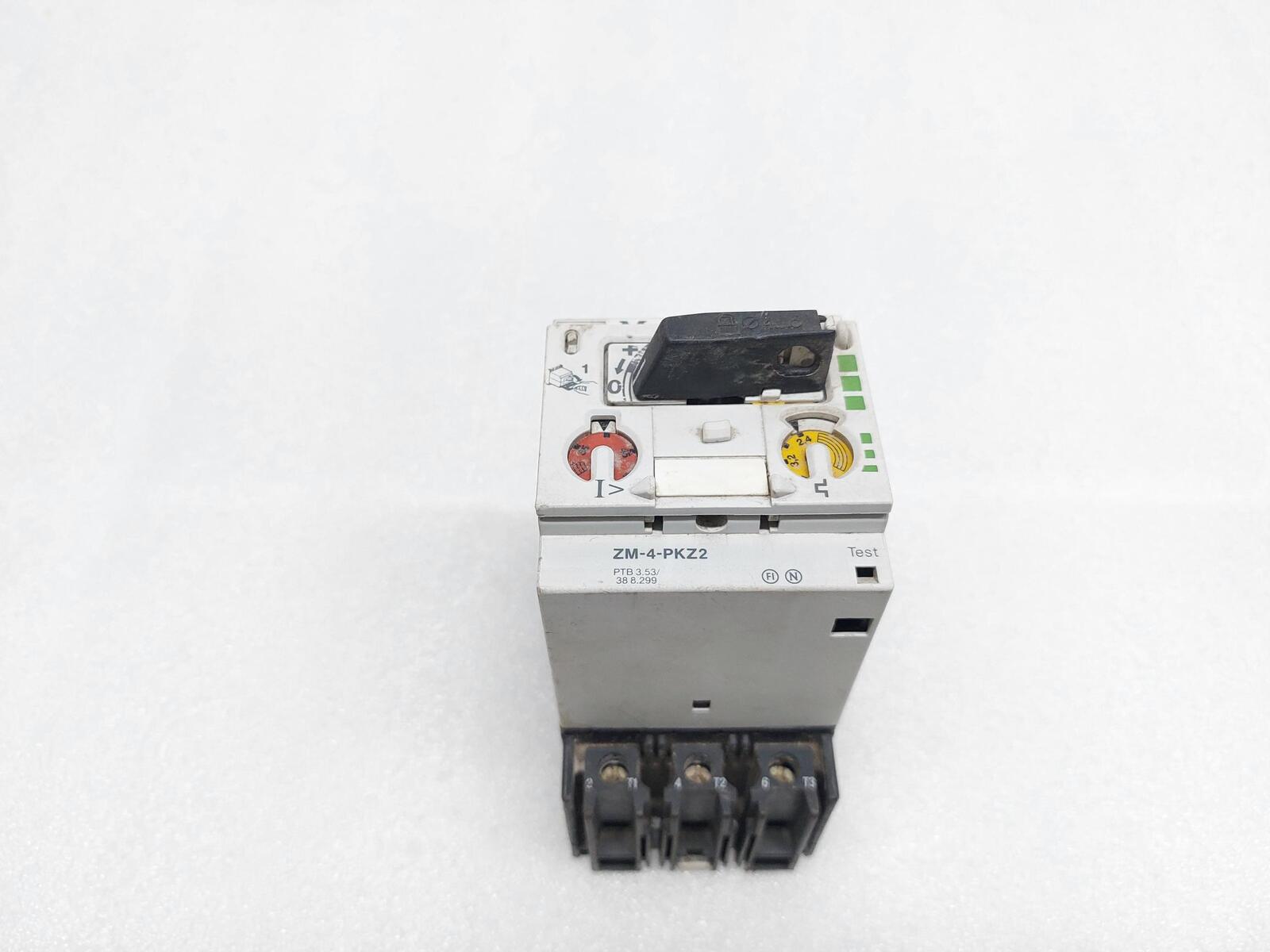 MOELLER ZM-4-PKZ2 MANUAL MOTOR STARTER
