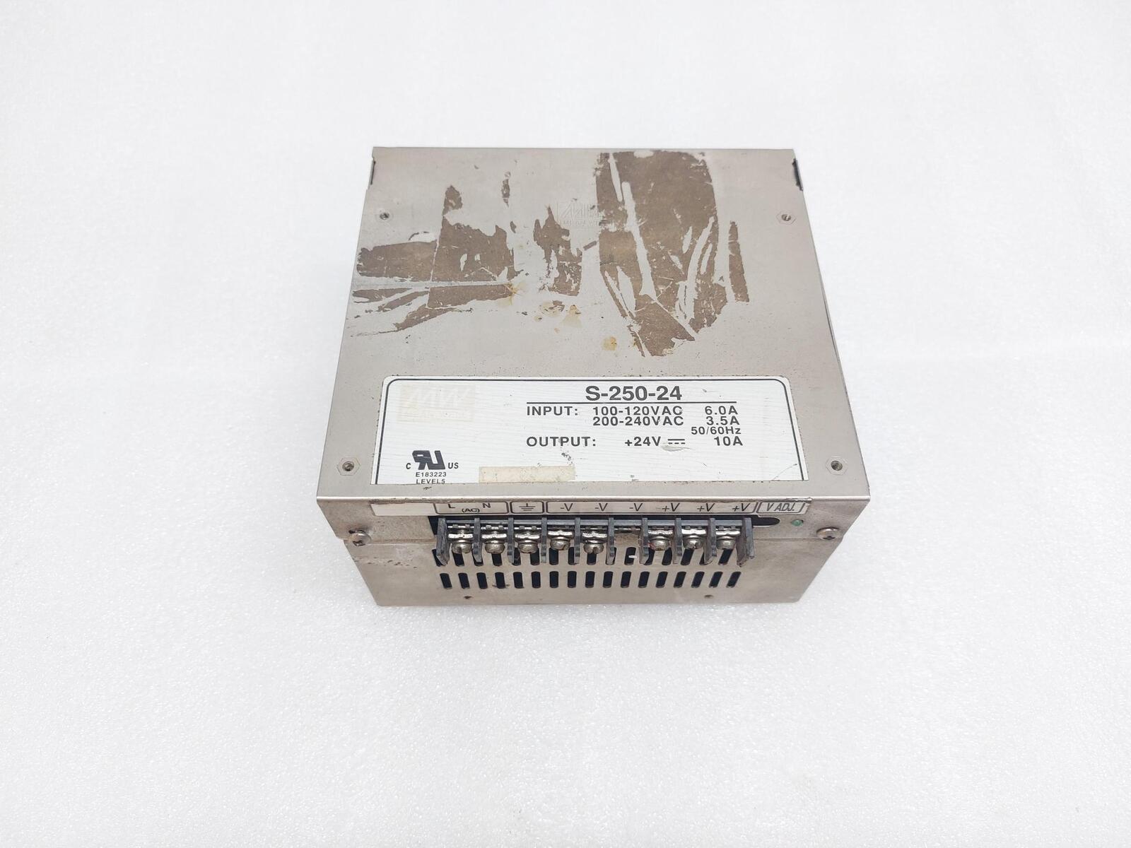 MEAN WELL S-250-24 POWER SUPPLY