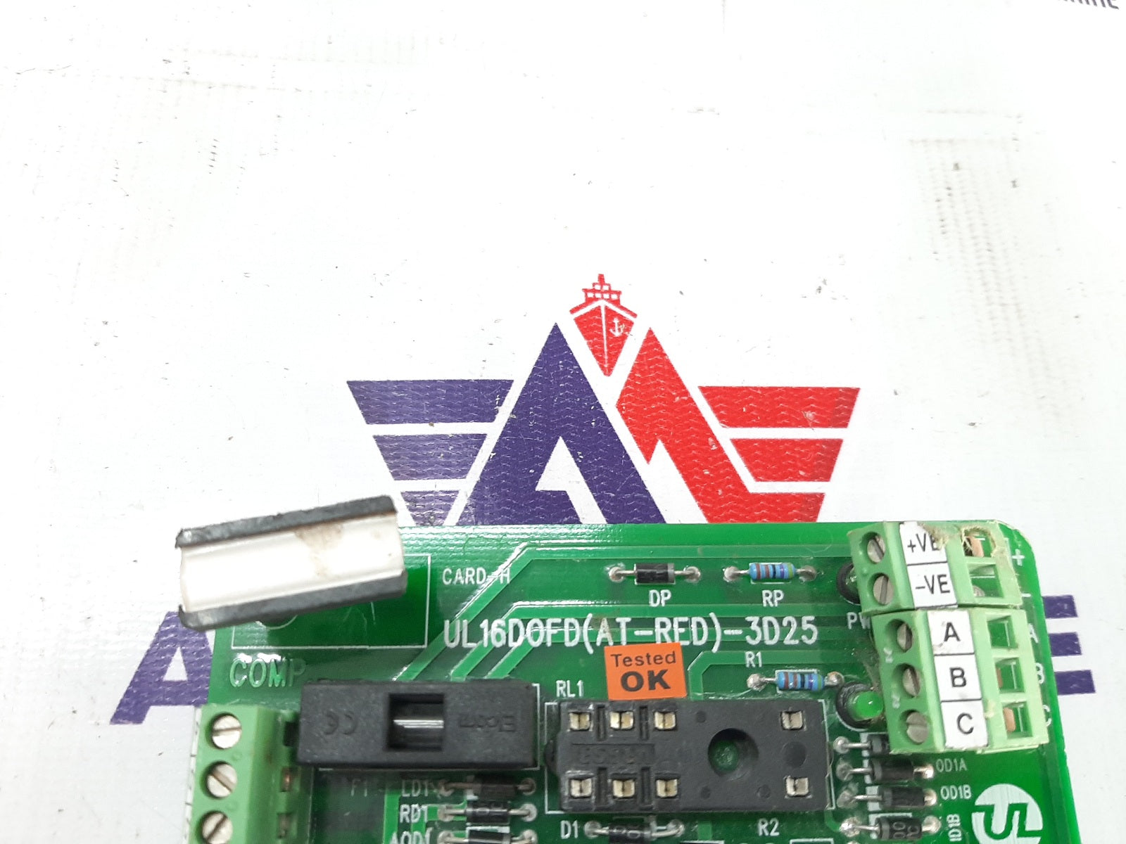 UL AUTOMATION UL16D0D (AT-RED)-3D25 PCB CARD