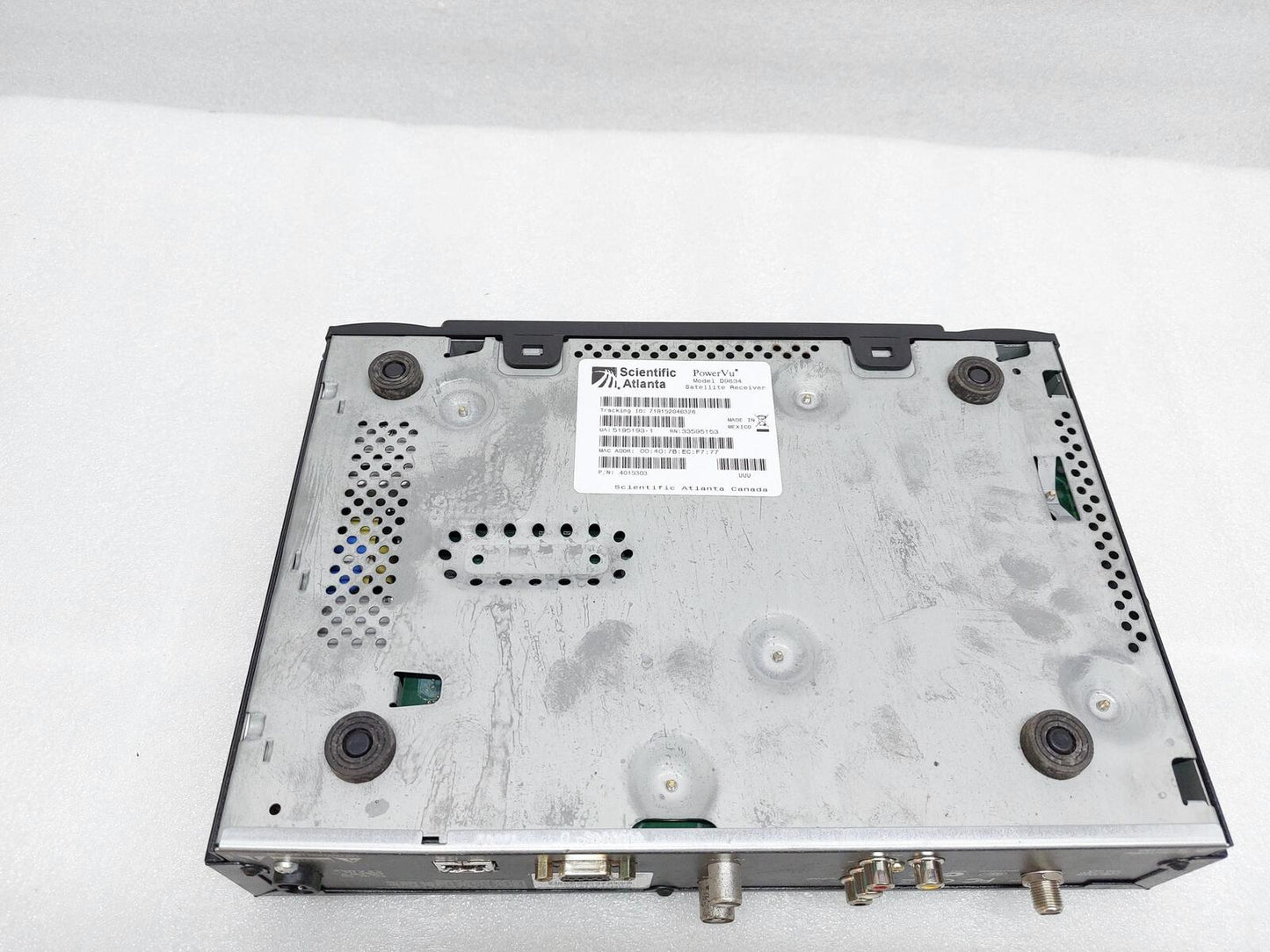 SCIENTIFIC ATLANTA POWERVU D9834 SATELLITE RECEIVER 4015303