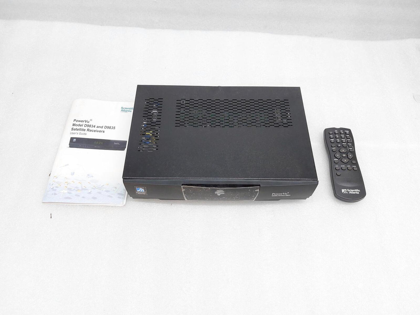 SCIENTIFIC ATLANTA POWERVU D9834 SATELLITE RECEIVER 4015303