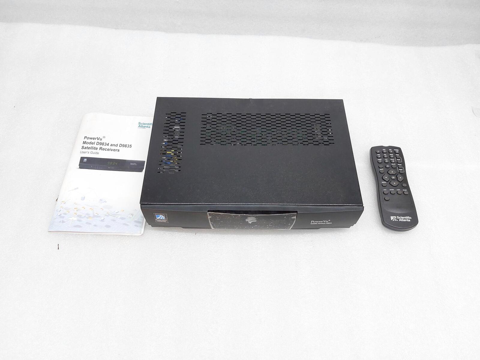 SCIENTIFIC ATLANTA POWERVU D9834 SATELLITE RECEIVER 4015303