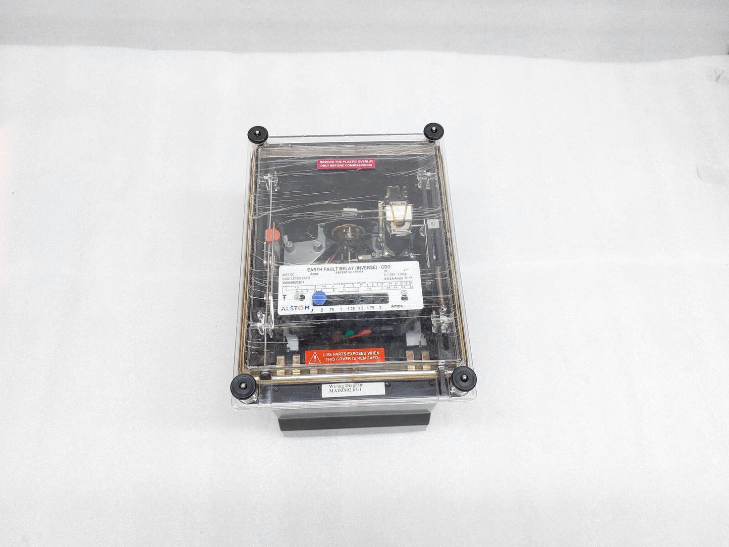ALSTOM CDG11AF004SACH EARTH FAULT RELAY (INVERSE)
