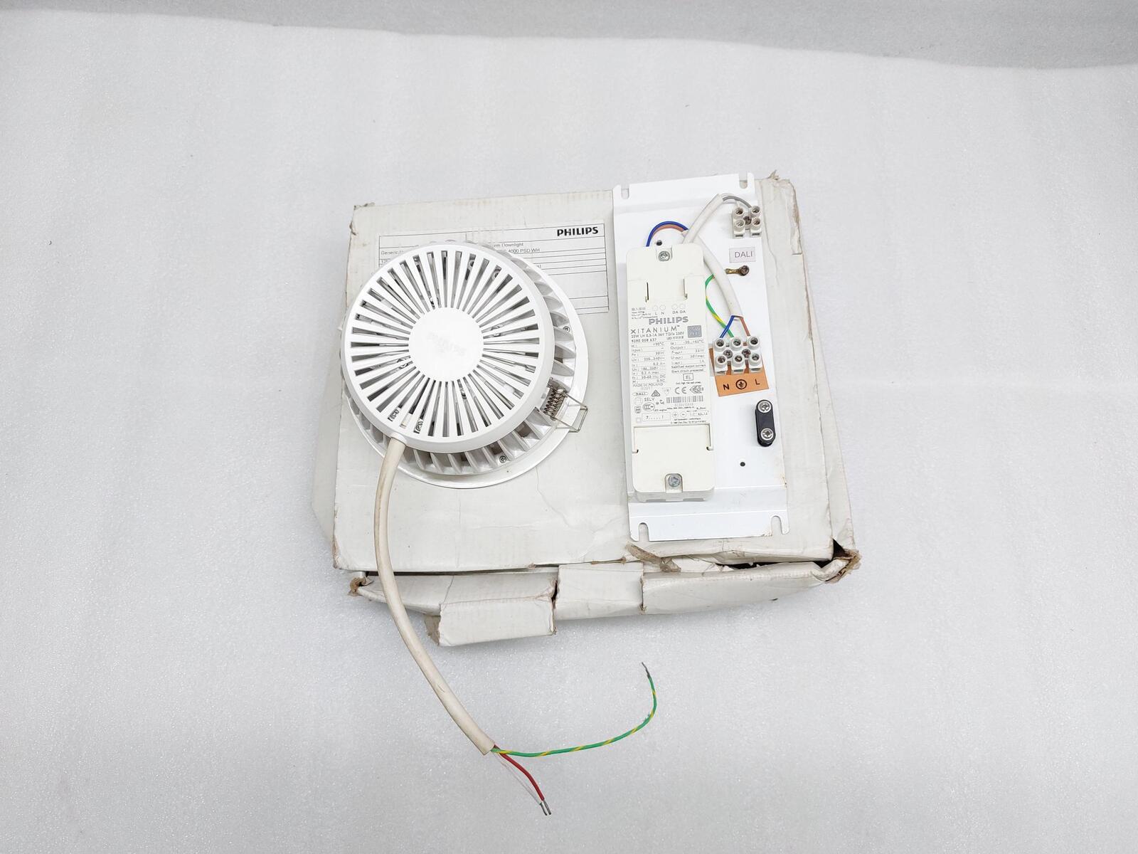 PHILIPS DN393B LED12S PSD LED LIGH WITH XITANIUM 9290 008 637 LED DRIVER