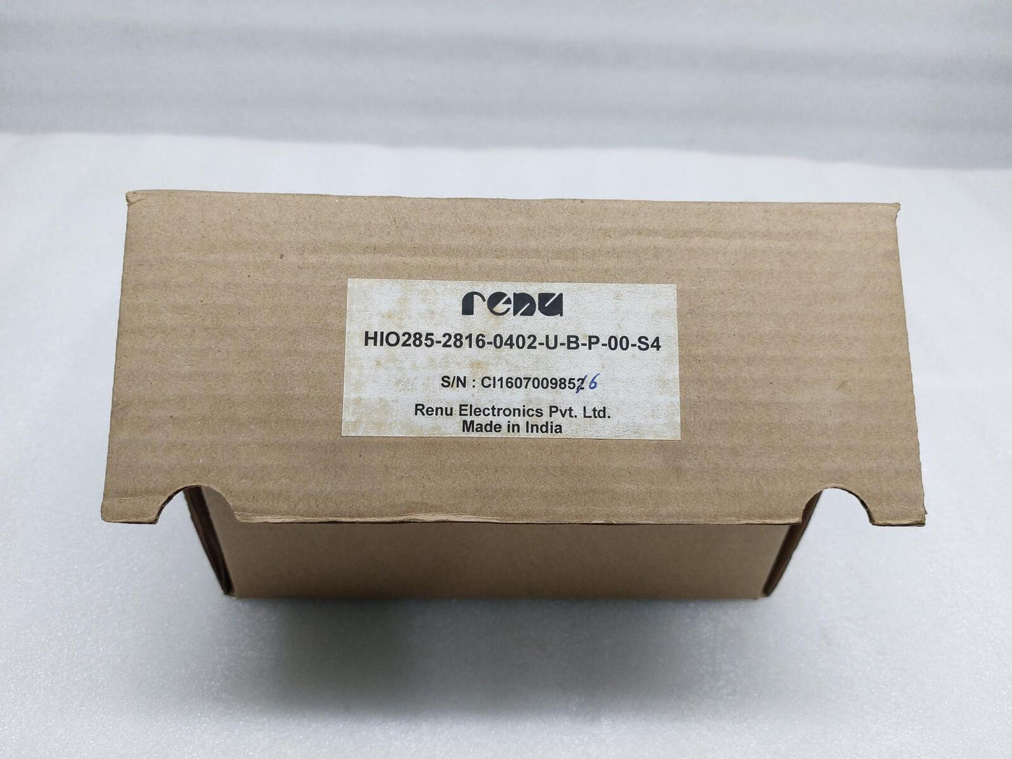 RENU ELECTRONICS HIO285-2816-0402-U-B-P-00-S4 REFRIGERATION OPERATOR DISPLAY