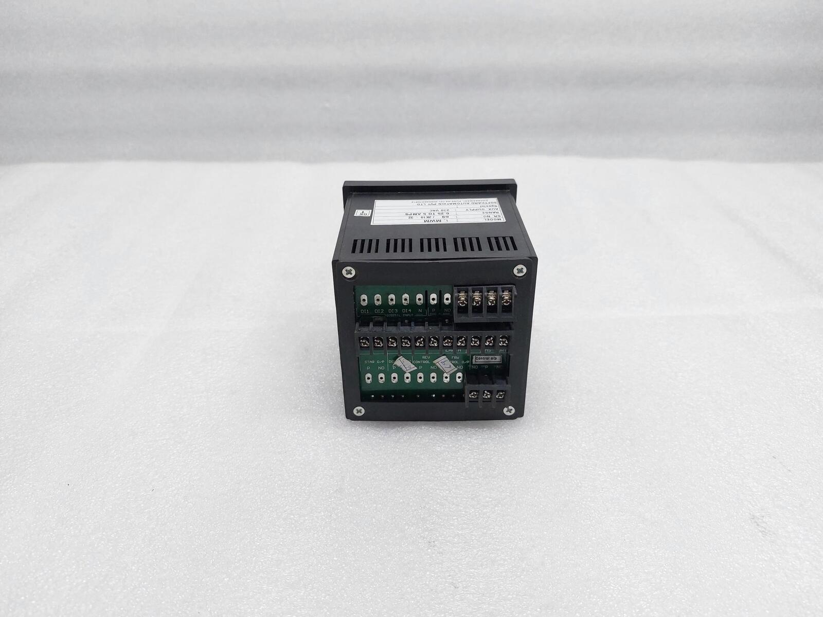 SOFTHARD AUTOMATION MWM INTELLIGENT MOTOR PROTECTION RELAU WITH DIGITAL DISPLAY 0.25-5AMPS