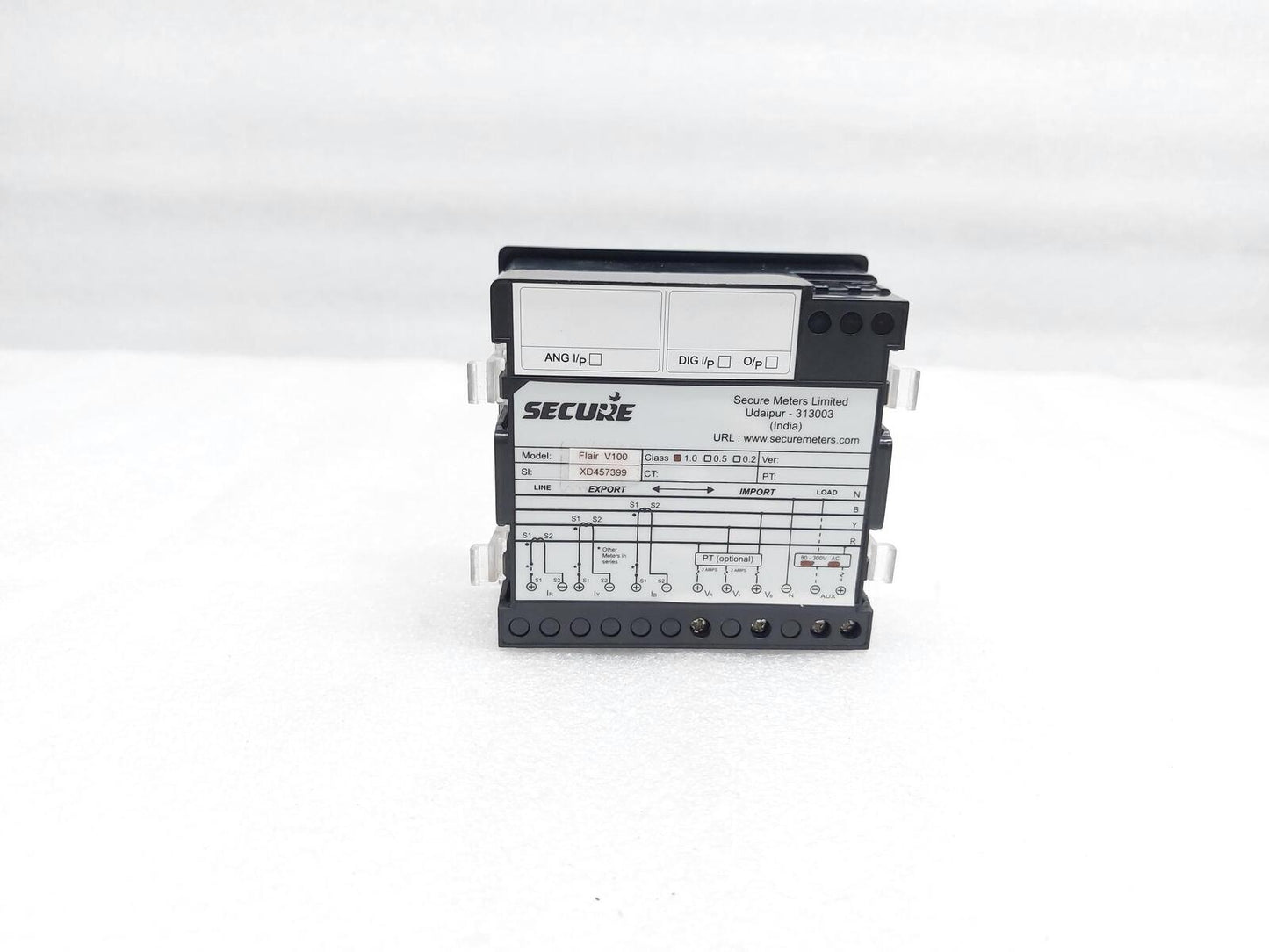 SECURE FLAIR SERIES V100 AC VOLT METER