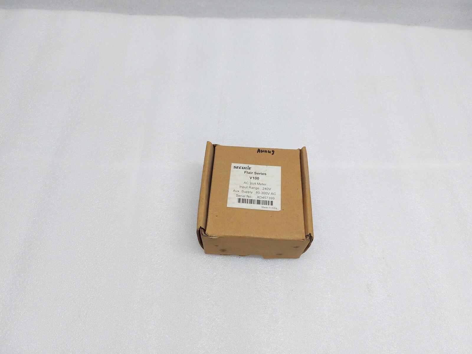 SECURE FLAIR SERIES V100 AC VOLT METER