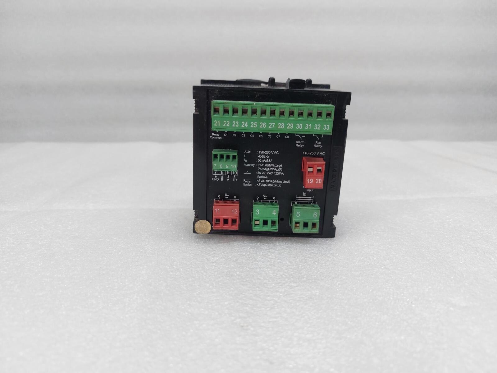 RG-8BS POWER FACTOR CONTROLLER