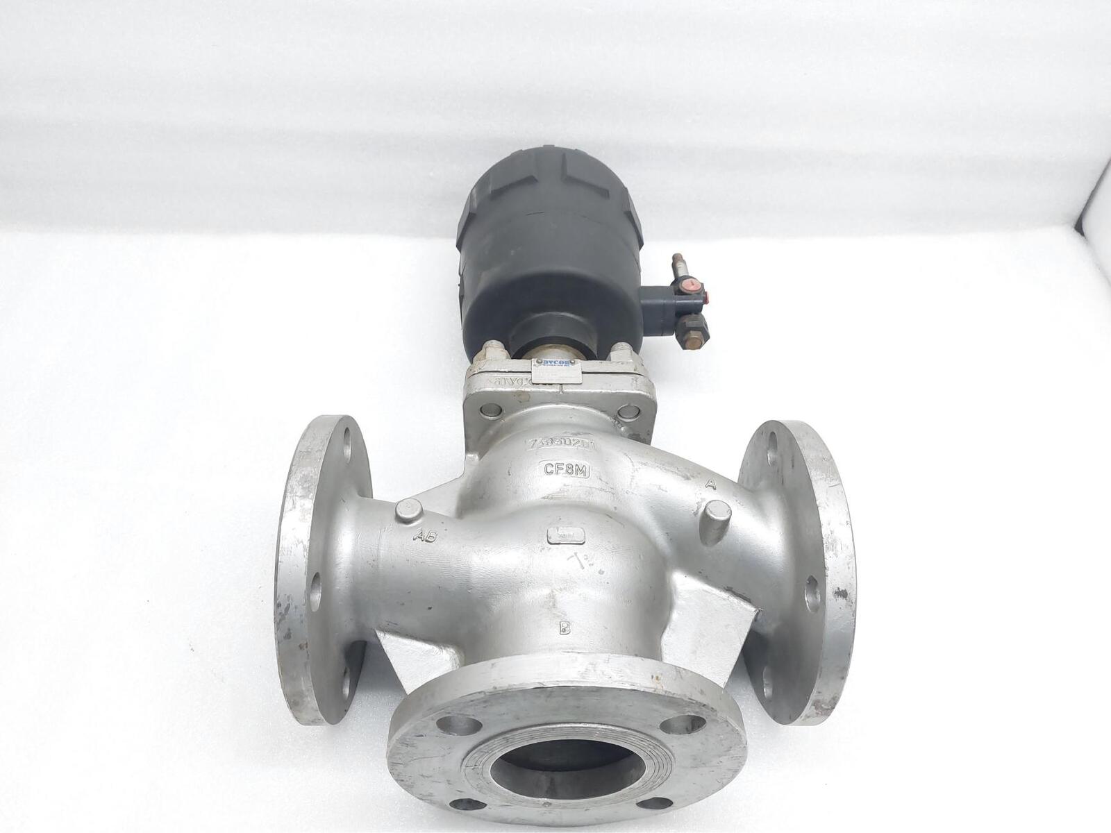 AVCON 5816M655/S4/S4/T/0NF/A1 3-WAY PNEUMATIC PISTON OPERATED VALVE