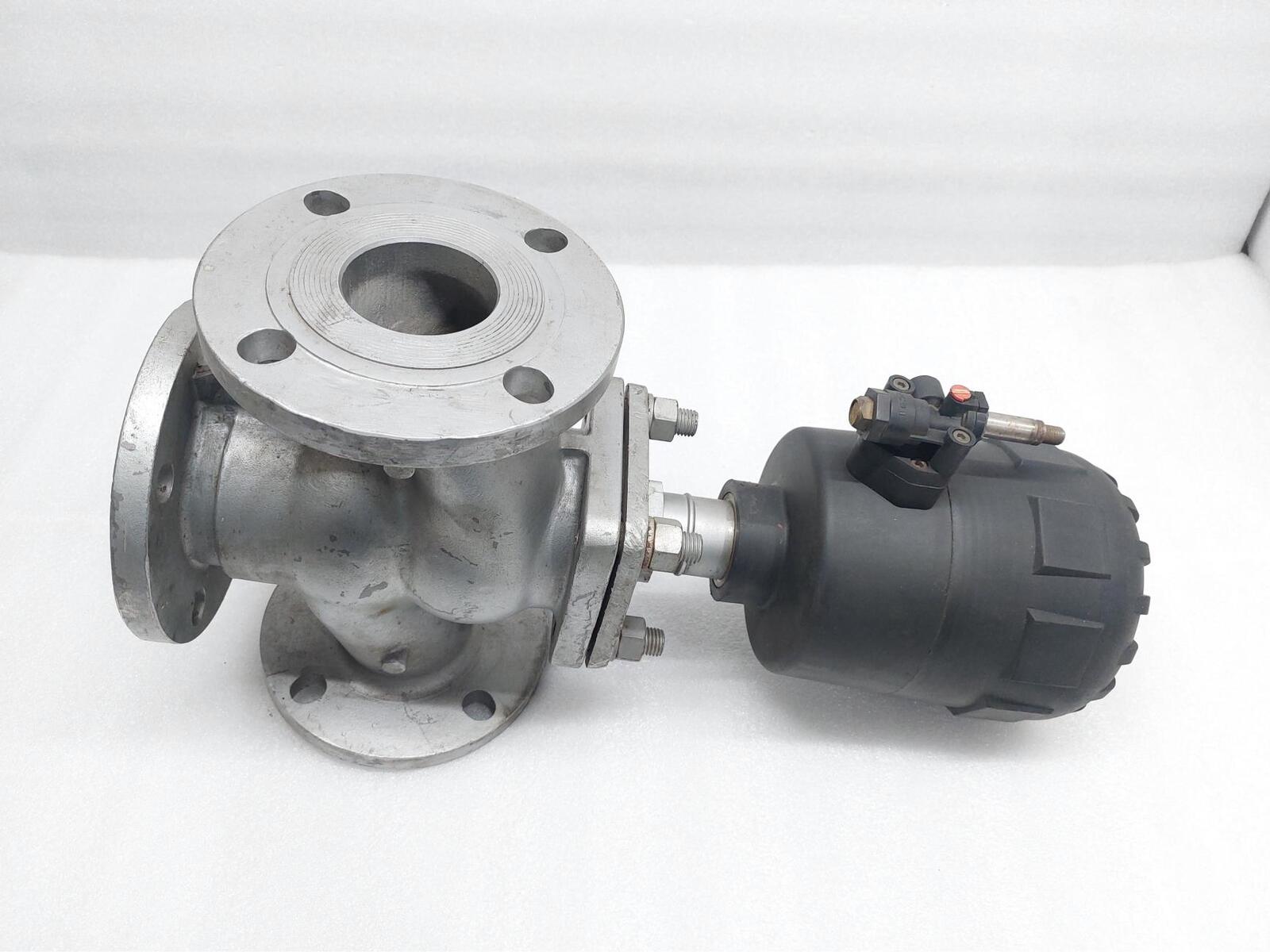 AVCON 5816M655/S4/S4/T/0NF/A1 3-WAY PNEUMATIC PISTON OPERATED VALVE