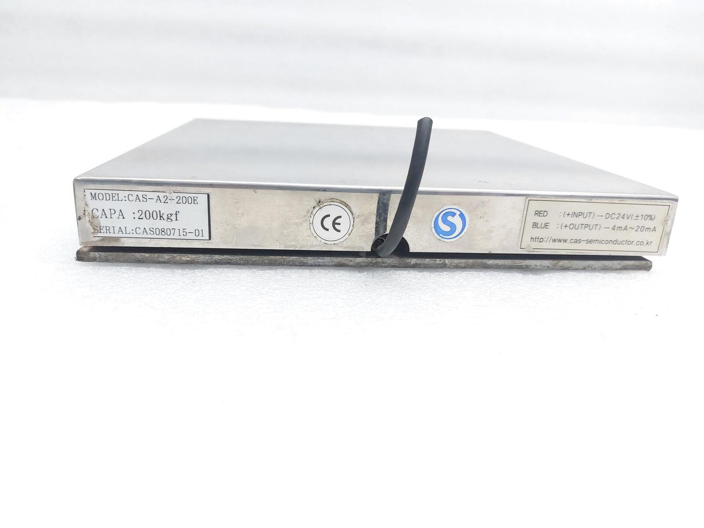 CAS-SEMICONDUCTOR CAS-A2-200E GAS CABINET CYLINDER SCALE INERT GAS (1)