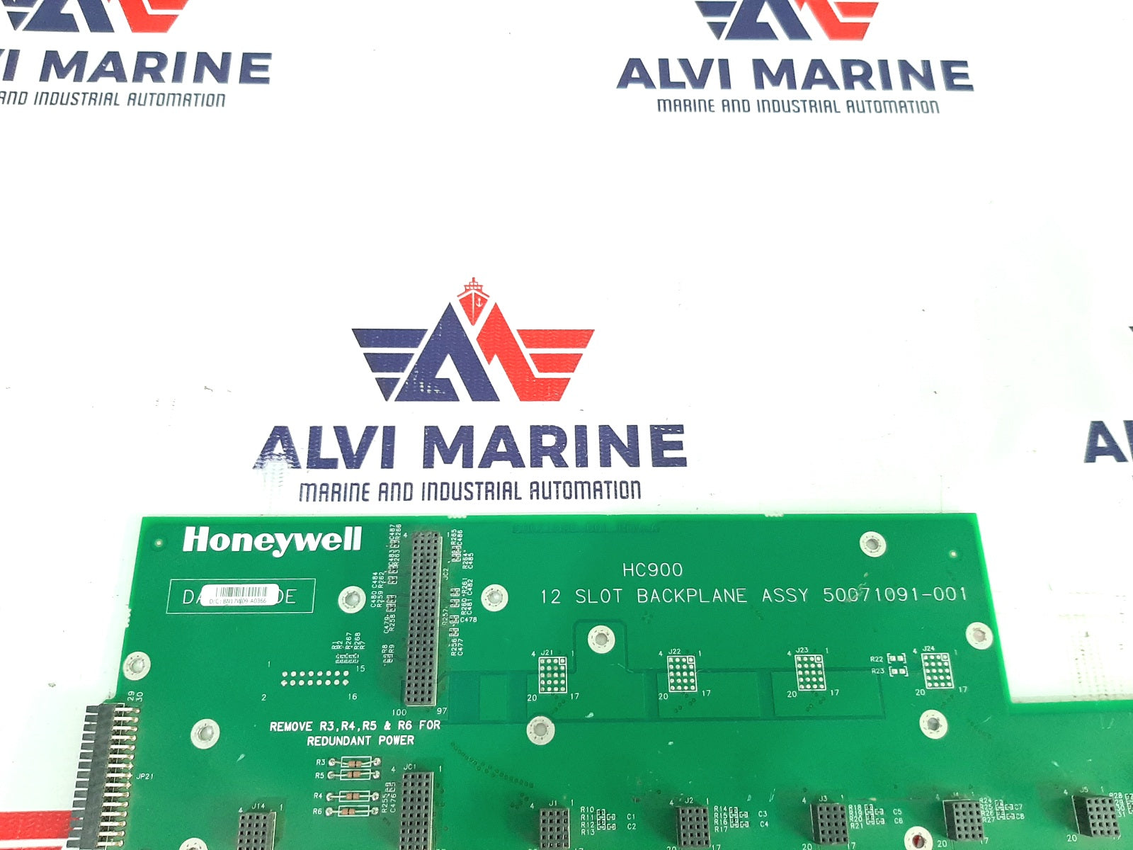 HONEYWELL HC900 50071090-001-REV-A 12 SLOT BACKPLANE ASSY 50071091-001 (2)