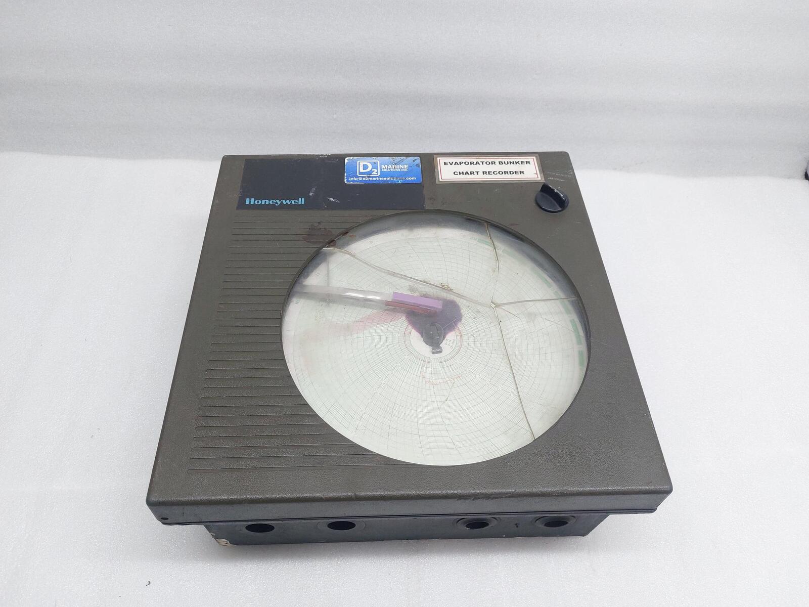 HONEYWELL DR4300 EVAPORATE BUNKER CHART RECORDER DR4302-0000-G0100-0000-0000-00-000-00