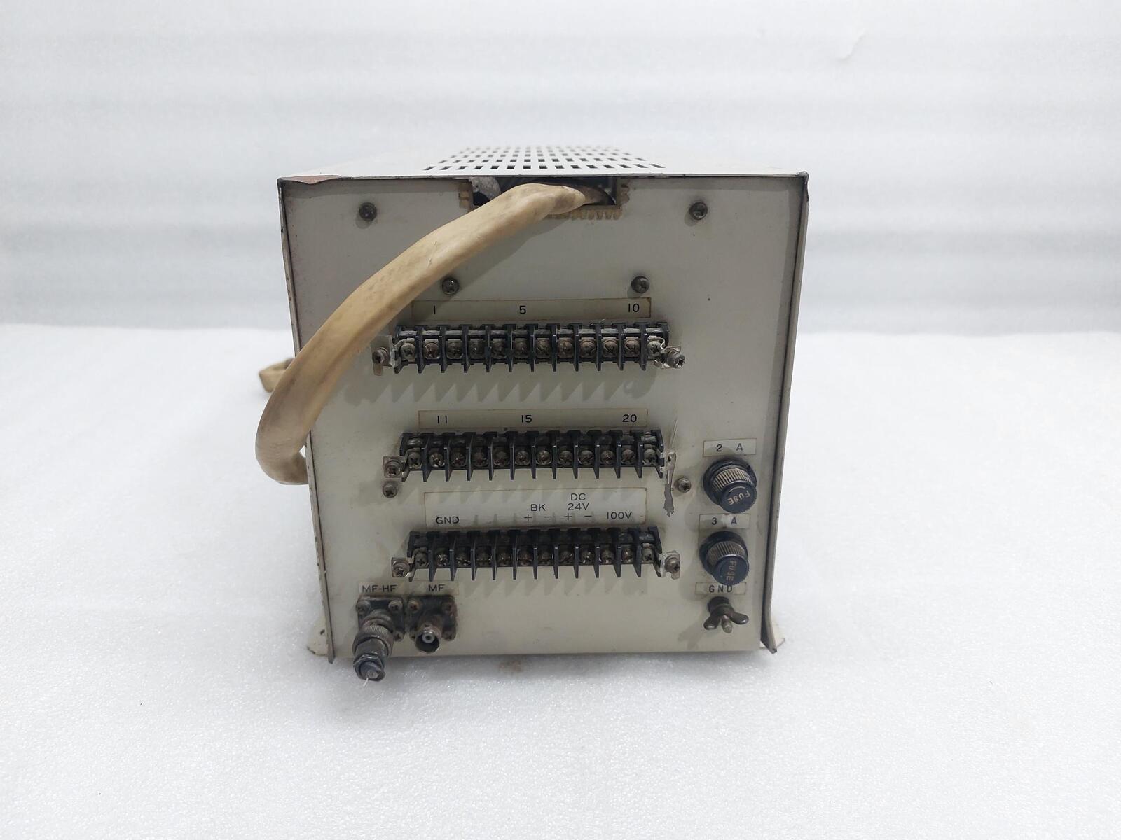 ANRITSU RZ106A SYNTHESIZER UNIT WITH FREQUENCY CONTROLLER