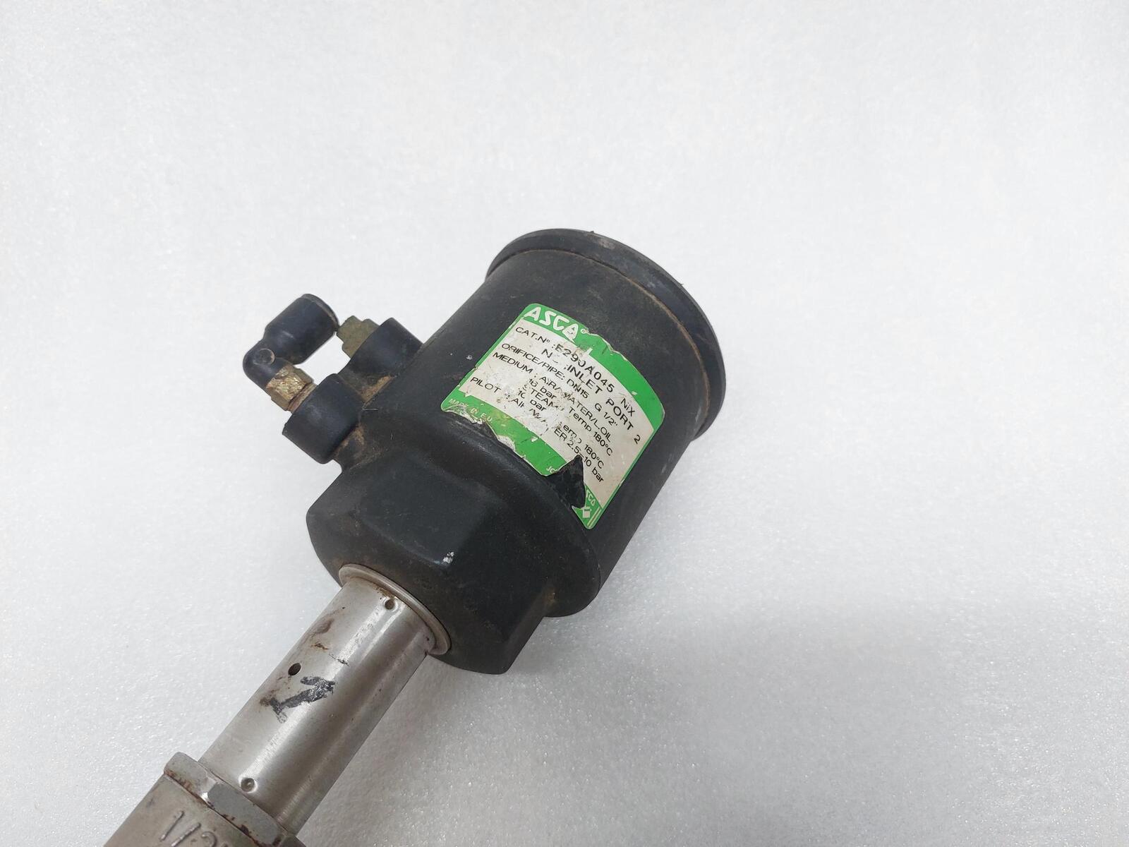 ASCA E290A045 NIX PNEUMATIC VALVE WITH FITTING