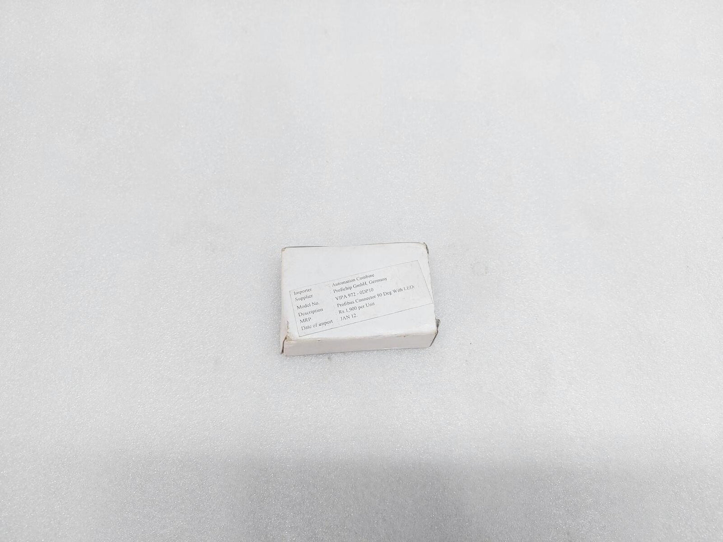 VIPA 972-0DP10 PROFIBUS CONNECTOR 90 DEG WITH LED