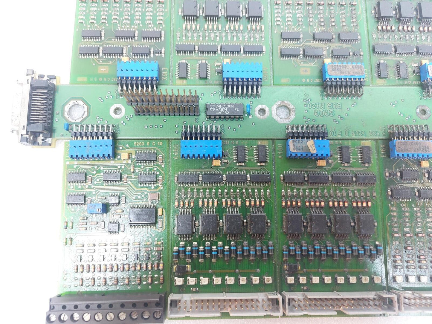 SAIA BUS M120 4 431 5207 0 F 10 PCB CARD 387 0 8 10 5203 0 C 10