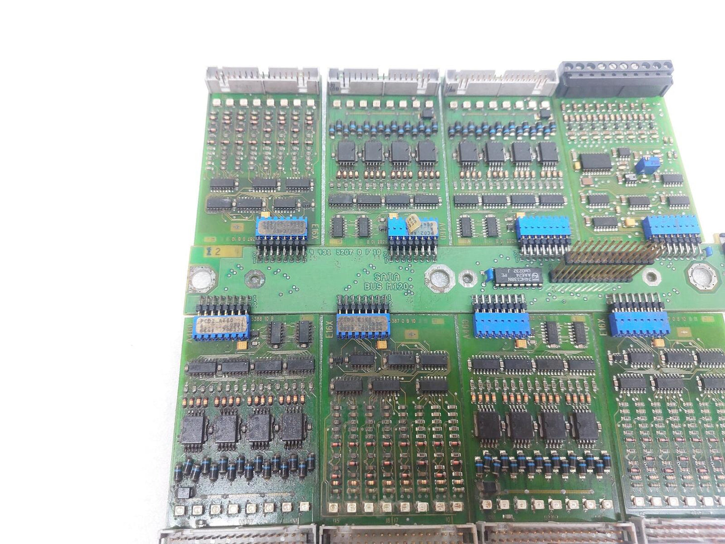 SAIA BUS M120 4 431 5207 0 F 10 PCB CARD 387 0 8 10 5203 0 C 10