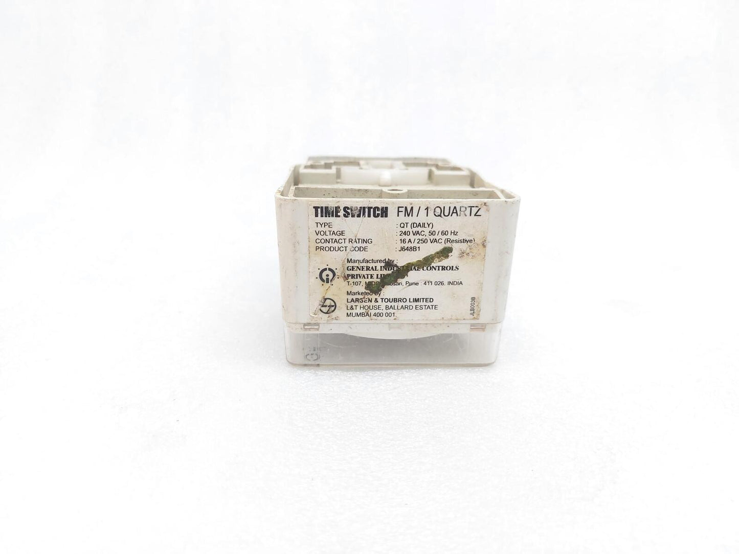 GIC FM/1 QUARTZ TIME SWITCH