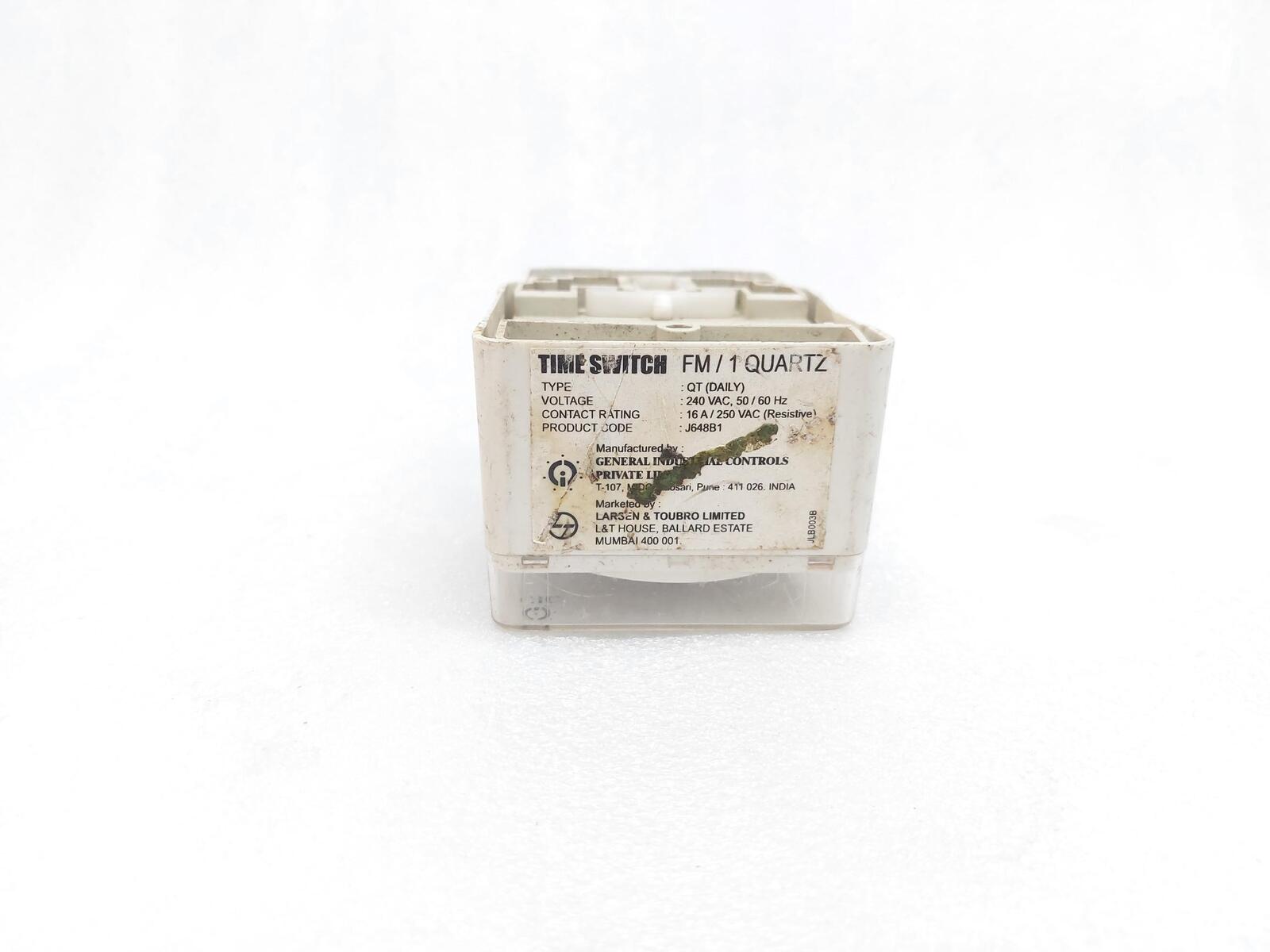 GIC FM/1 QUARTZ TIME SWITCH