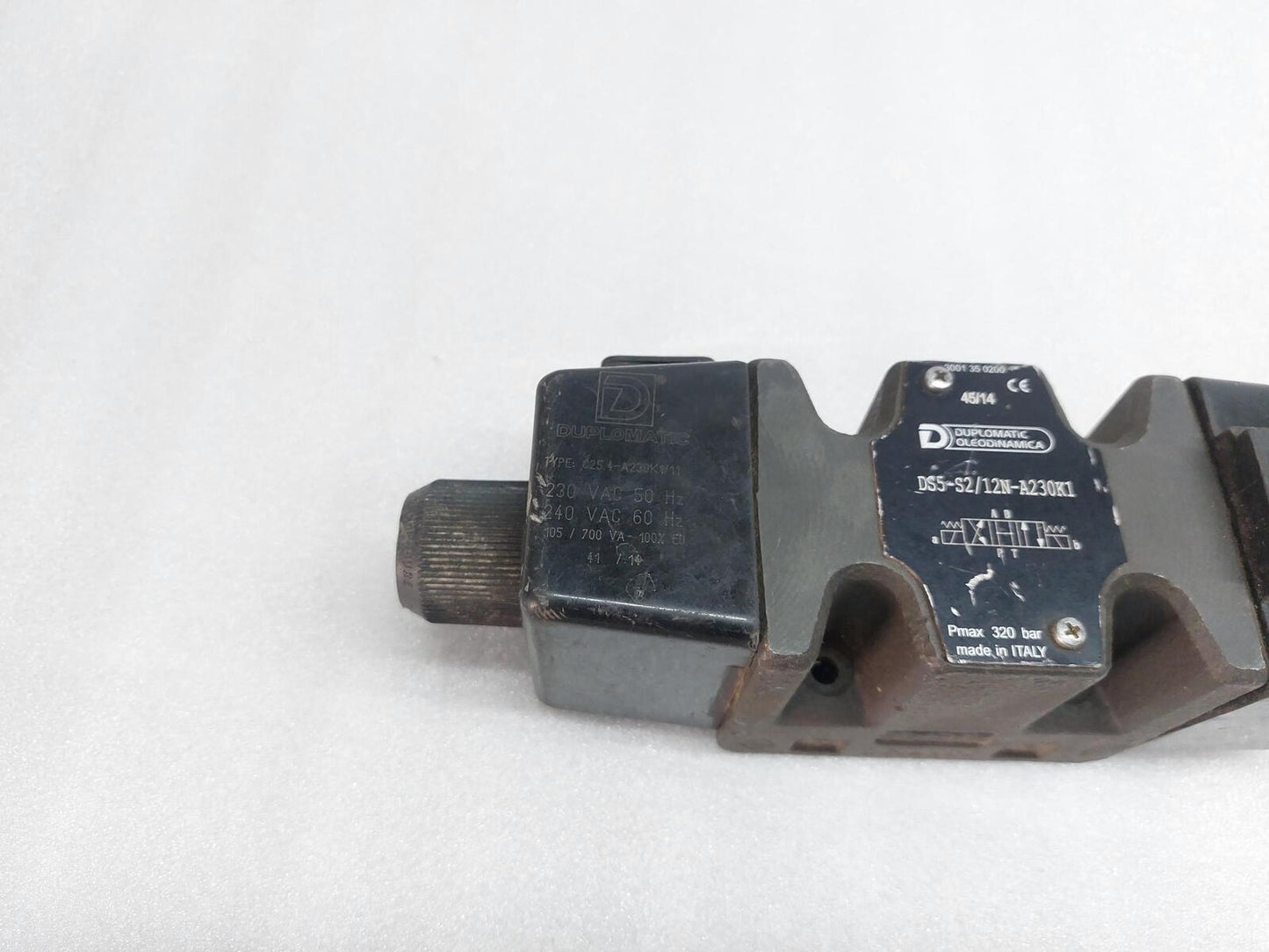 DUPLOMATIC DS5-S2/12N-A230K1 SOLENOID VALVE