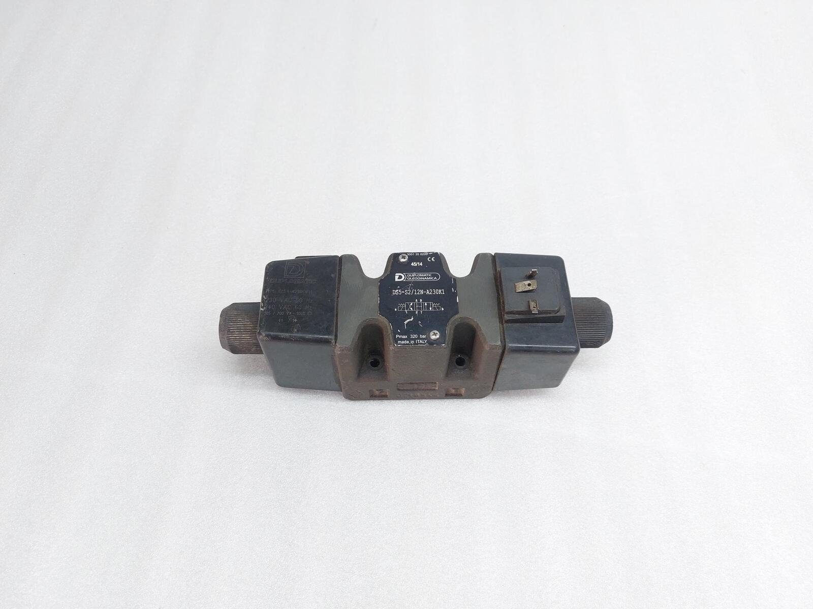 DUPLOMATIC DS5-S2/12N-A230K1 SOLENOID VALVE