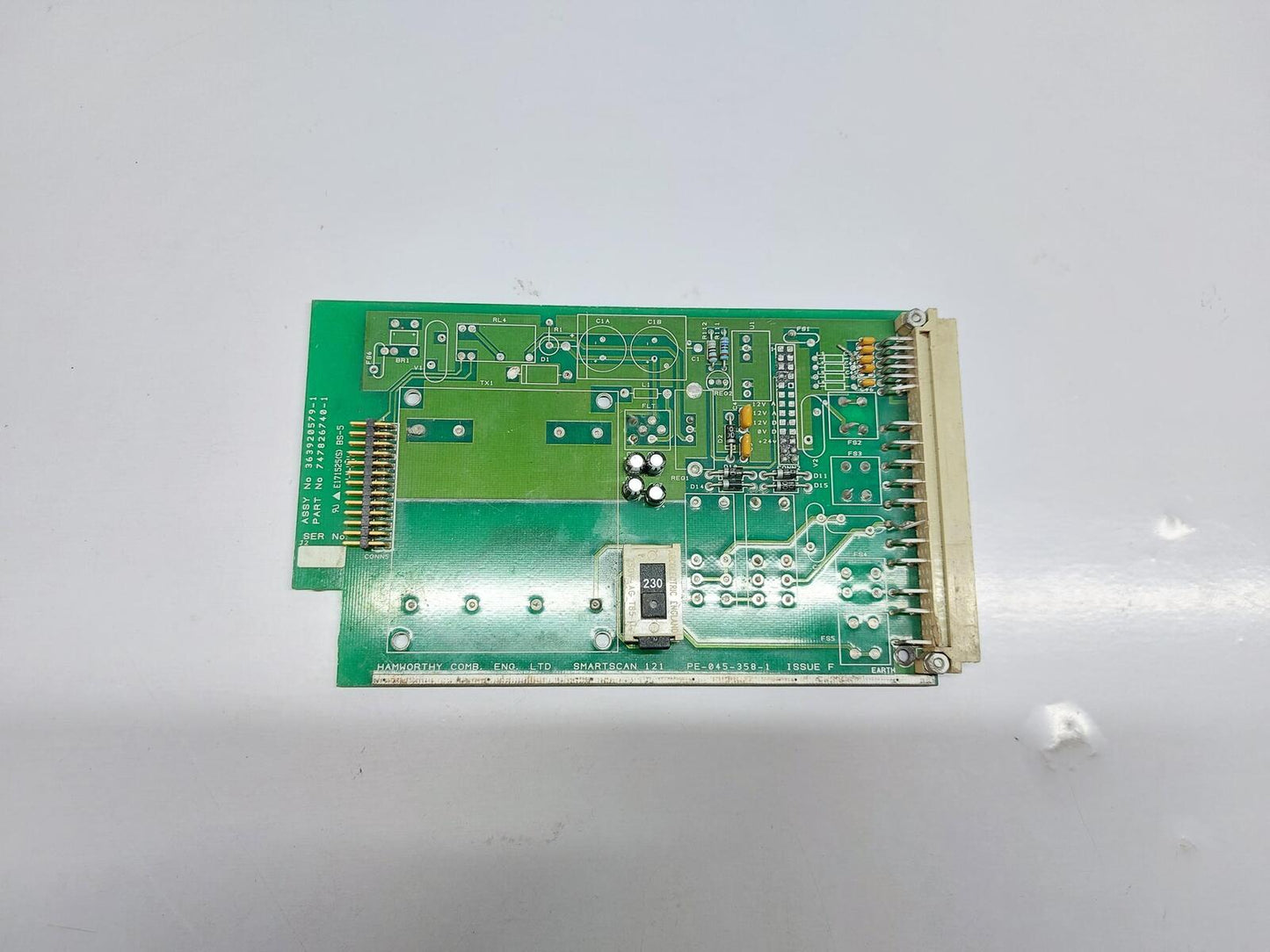 HAMWORTHY SMARTSCAN 121 PE-045-358-1 FLAME SCANNER CARD 363920579-1