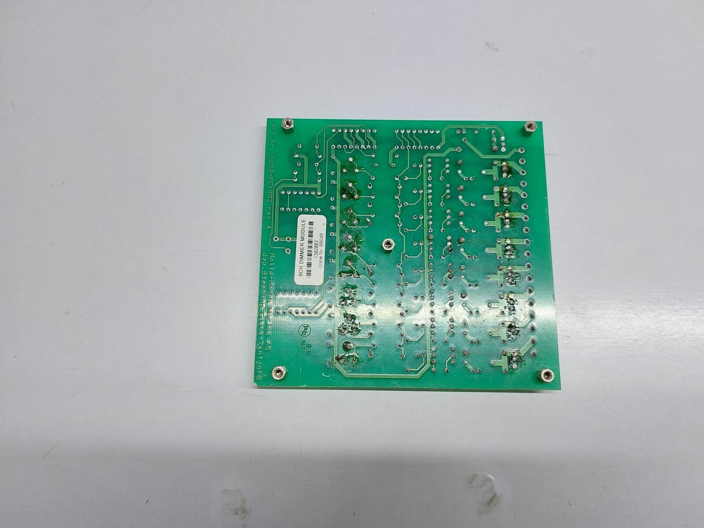 ROLLS-ROYCCE 5880-PC1002 REV.A DEP. STEERING GEARS-TENFJORD PCB CARD 99046