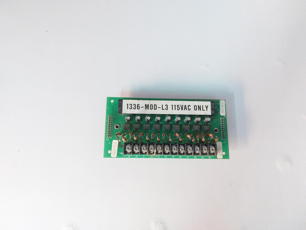 ALLEN BRADLEY 1336-M0D-L3 LOGIC BOARD 148294 RV.01