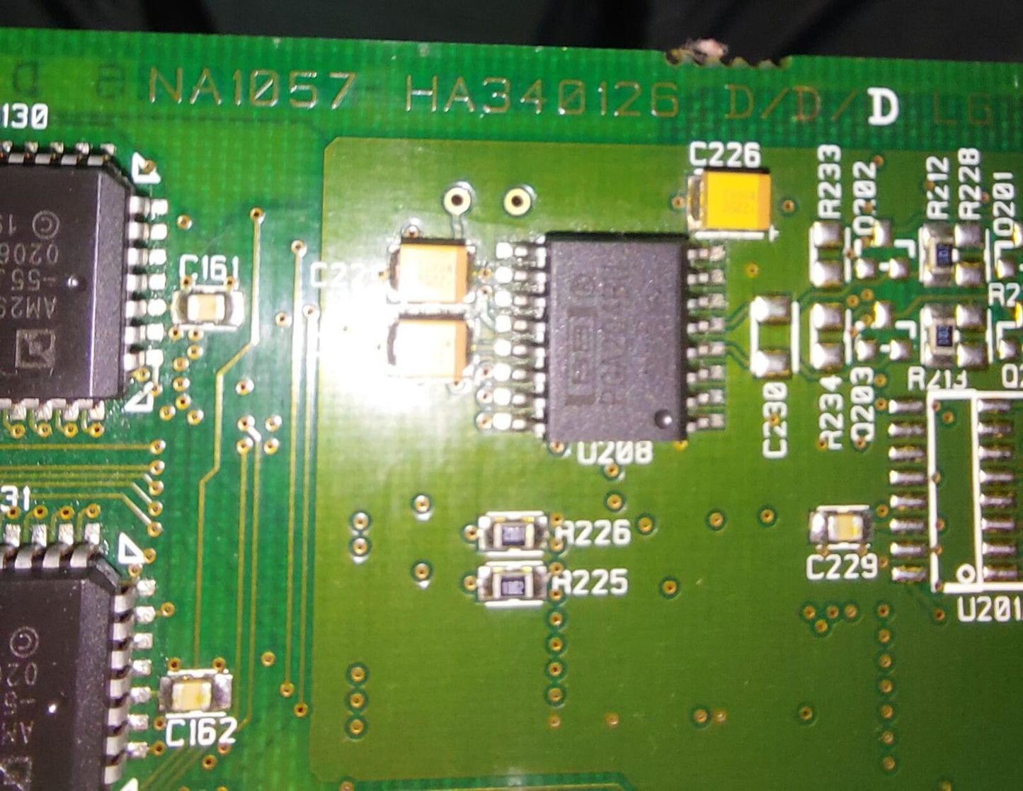 KONGSBERG NORCONTROL NA1057 RAI REMOTE ANALOG CARD 6200354 REV D7