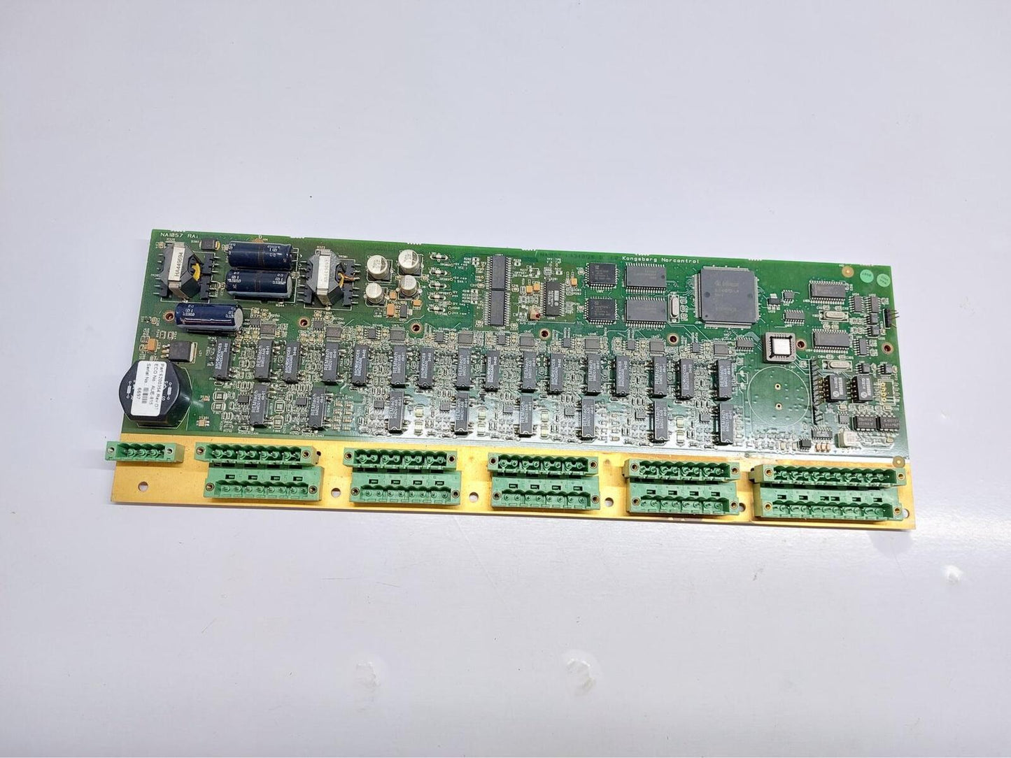 KONGSBERG NORCONTROL NA1057 RAI REMOTE ANALOG CARD 6200354 REV D7