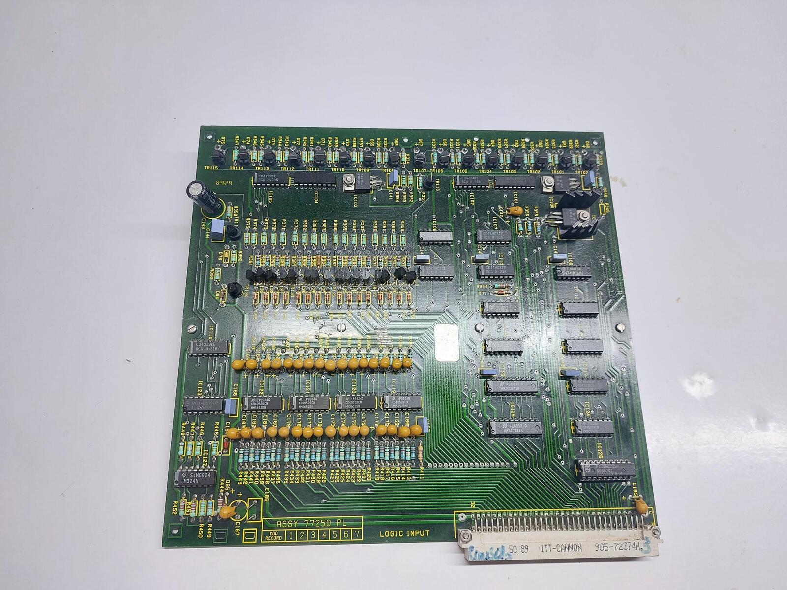 ASSY 77250 PL LOGIC INPUT CARD