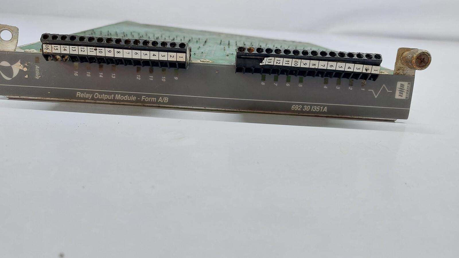 BHEL 692 30 I351A RELAY OUTPUT MODULE 181620