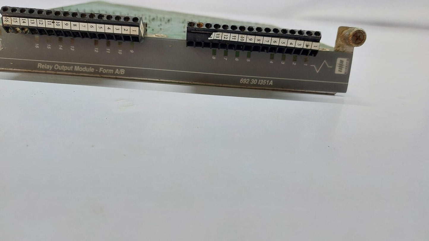 BHEL 692 30 I351A RELAY OUTPUT MODULE 181620
