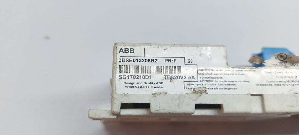 ABB TB820-2V2 INPUT/OUTPUT MODULE 3BSE013209R1