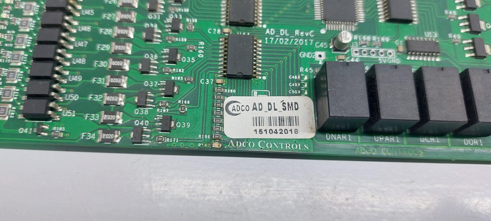 ADCO CONTROLS 151042018 PCB CARD