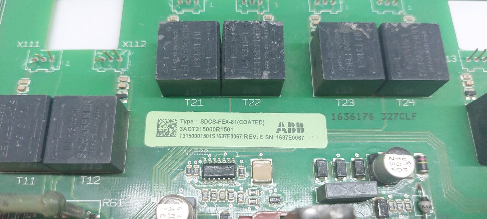 ABB SDCS-FEX-81 PCB CARD 3ADT315000R1501