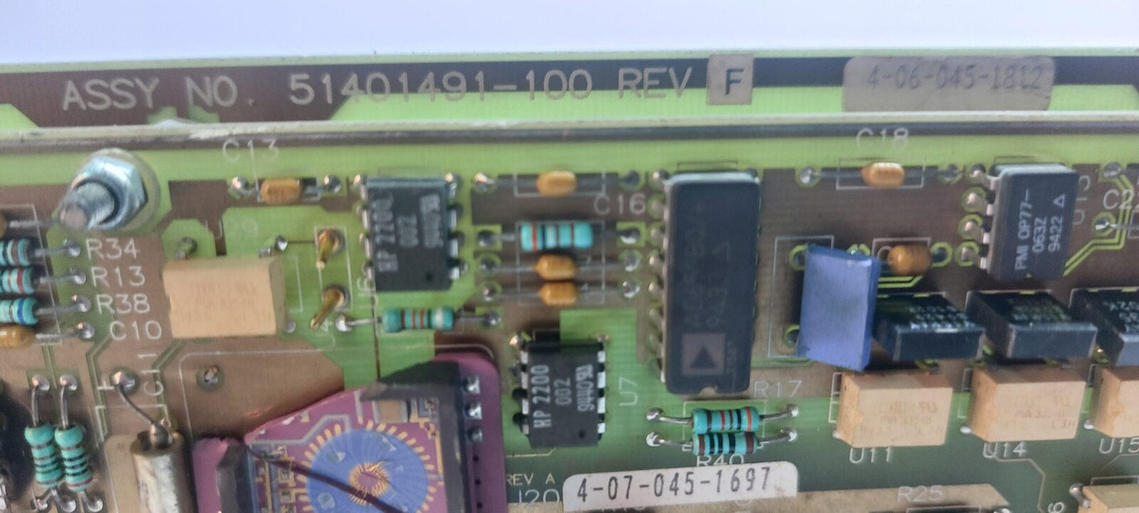 HONEYWELL 51401564 PCB CARD REV F