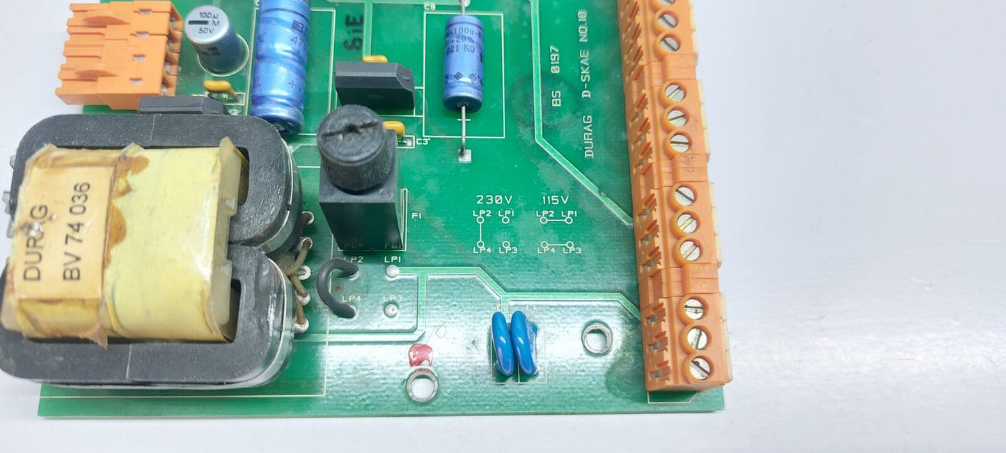 DURAG LS 0197 PCB CARD