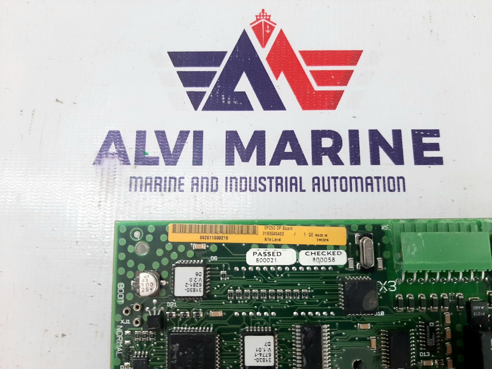 ALFA LAVAL EPC50 OP BOARD 3183045463