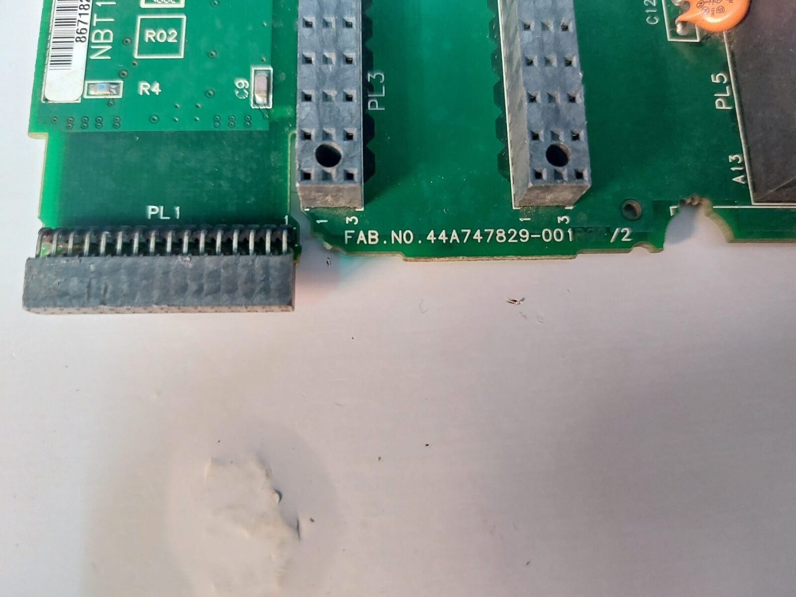 44A747829-001 PCB CARD NBT 1C3