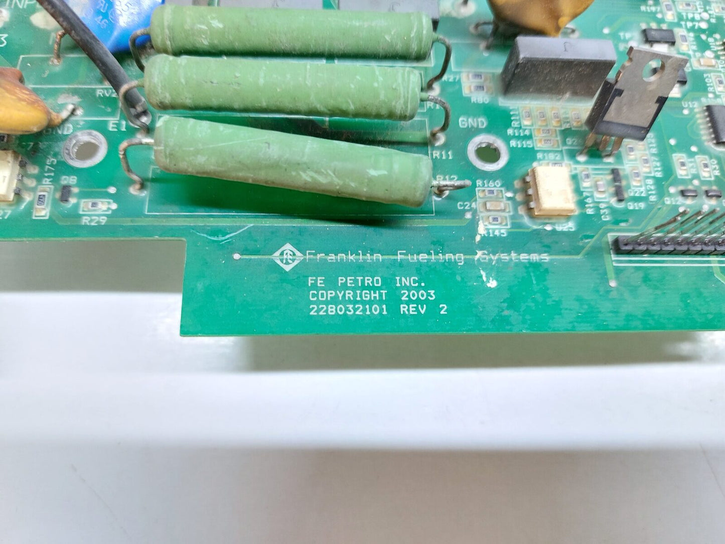 FRANKLIN FUELING SYSTEMS 228032101 PCB CARD REV. 2