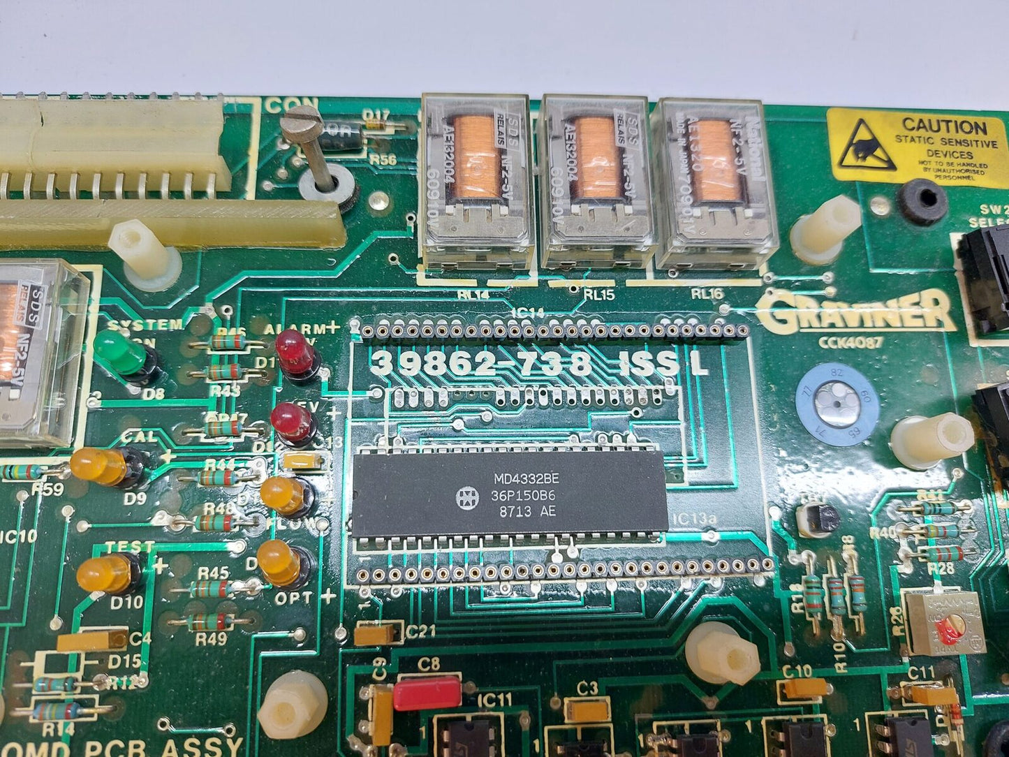 GRAVINER CCK4087 PCB CARD