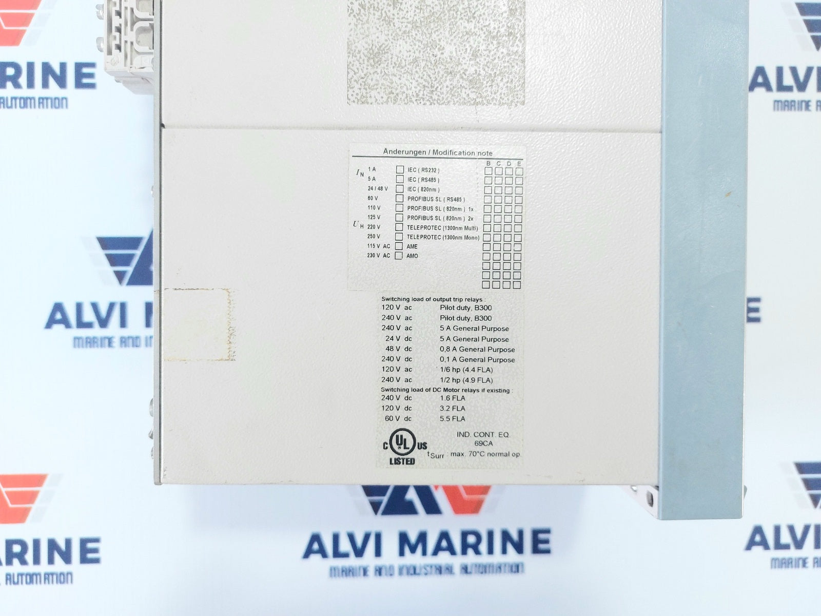 SIEMENS SIPROTEC 7SD6101-5BB29-0BK0/EE LINE DIFFERENTIAL PROTECTION RELAY 7SD61