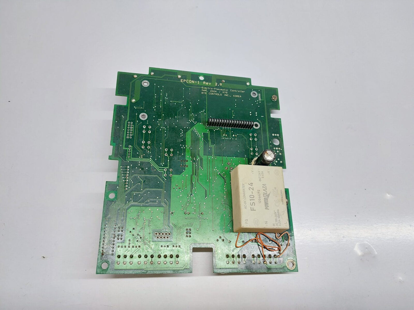 BYS CONTROLS EPCON-1 ELECTRO-PNEUMATIC CONTROLLER BOARD REV.2.9