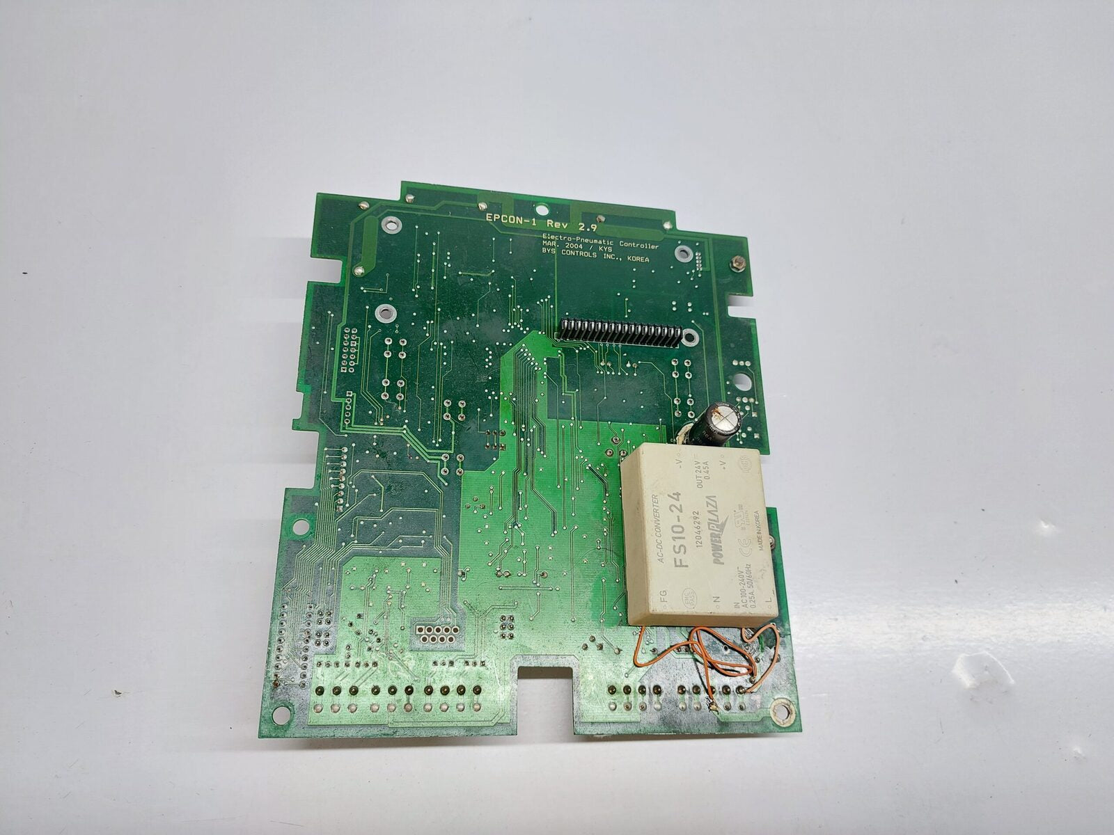 BYS CONTROLS EPCON-1 ELECTRO-PNEUMATIC CONTROLLER BOARD REV.2.9