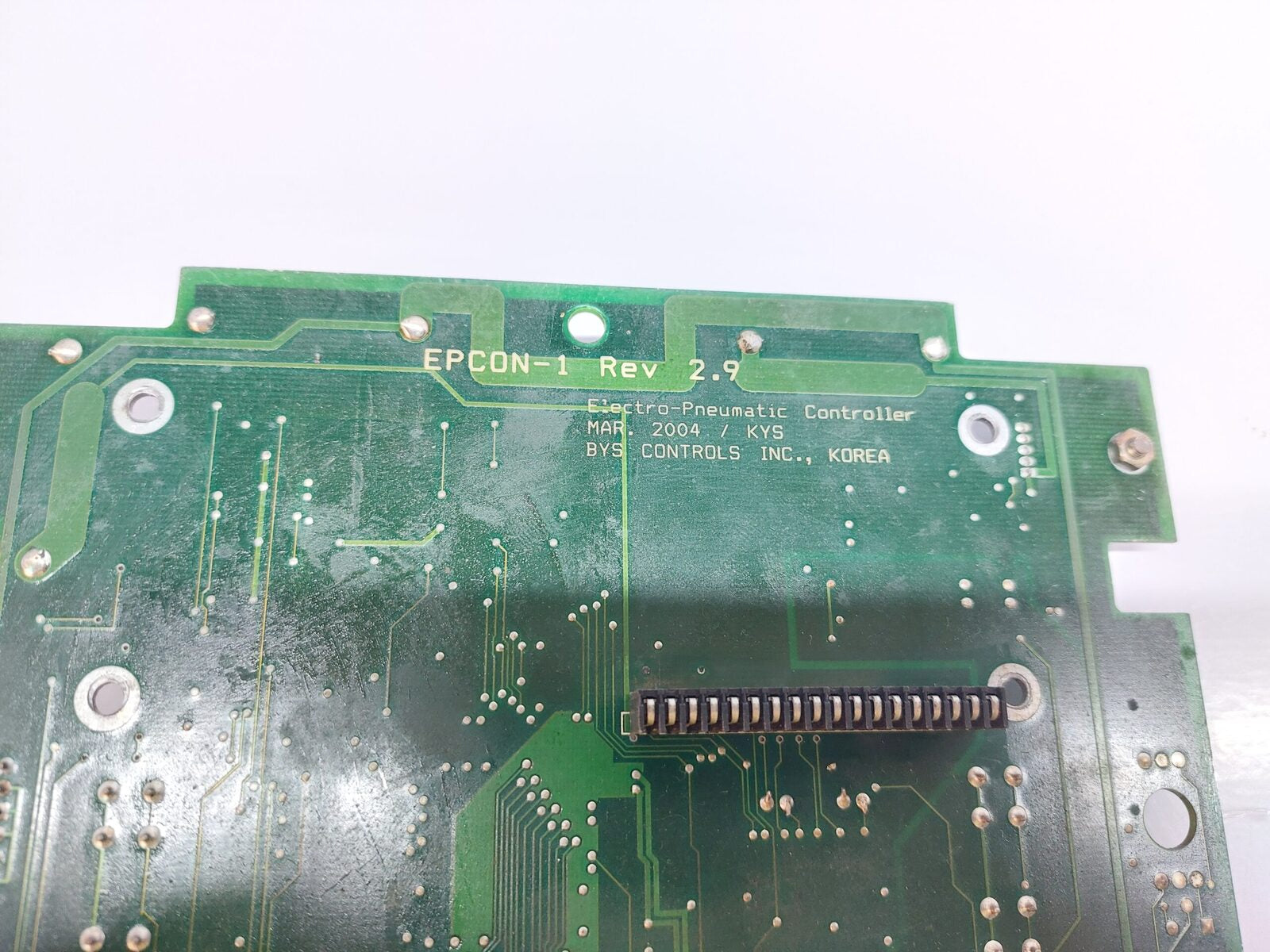 BYS CONTROLS EPCON-1 ELECTRO-PNEUMATIC CONTROLLER BOARD REV.2.9
