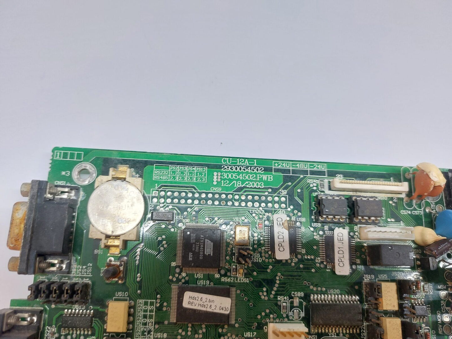 DELTA CU-12A-1 PCB CARD 2930054502